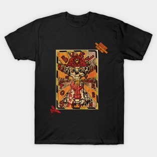 OBEY PAW PROTECT PYRO PUP T-Shirt